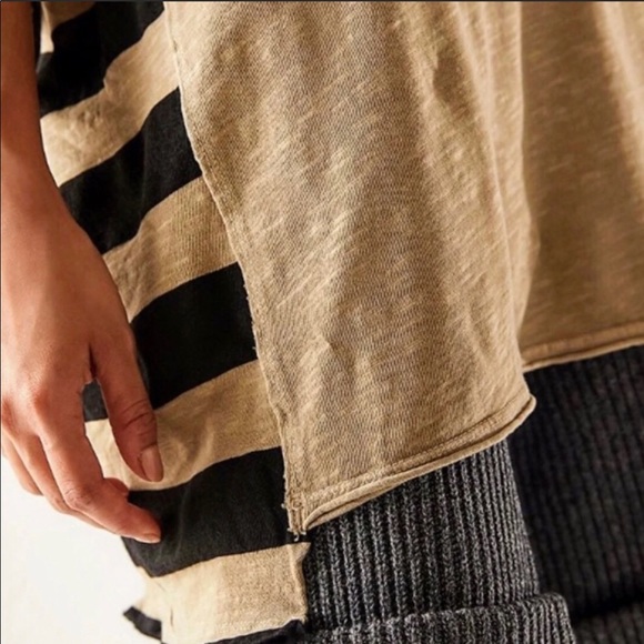 Free People, GENIUS TEE, SMALL, VERY OVERSIZED FIT! Last One! Brand NEW! - Picture 3 of 13